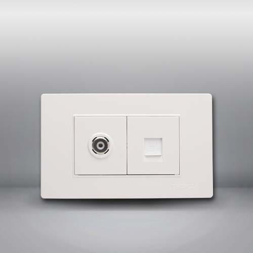 人民電器，人民電器集團，人民電器集團有限公司，中國人民電器，電視電腦插座(R118H)