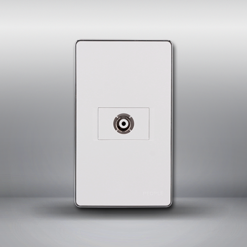 人民電器，人民電器集團，人民電器集團有限公司，中國人民電器，一聯(lián)電視插座(R120WF)