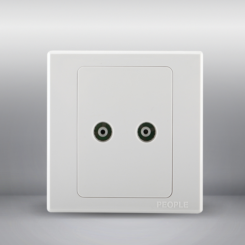 人民電器，人民電器集團，人民電器集團有限公司，中國人民電器，二聯(lián)電視插座(R86D)