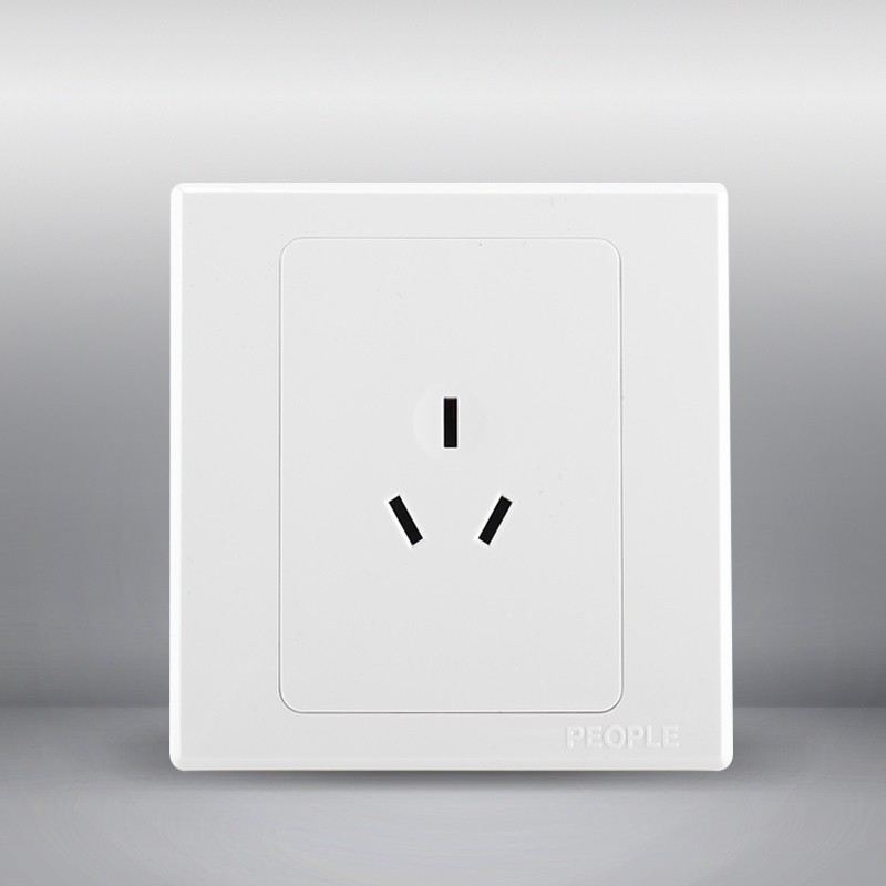 人民電器，人民電器集團，人民電器集團有限公司，中國人民電器，三極插座(R86D)